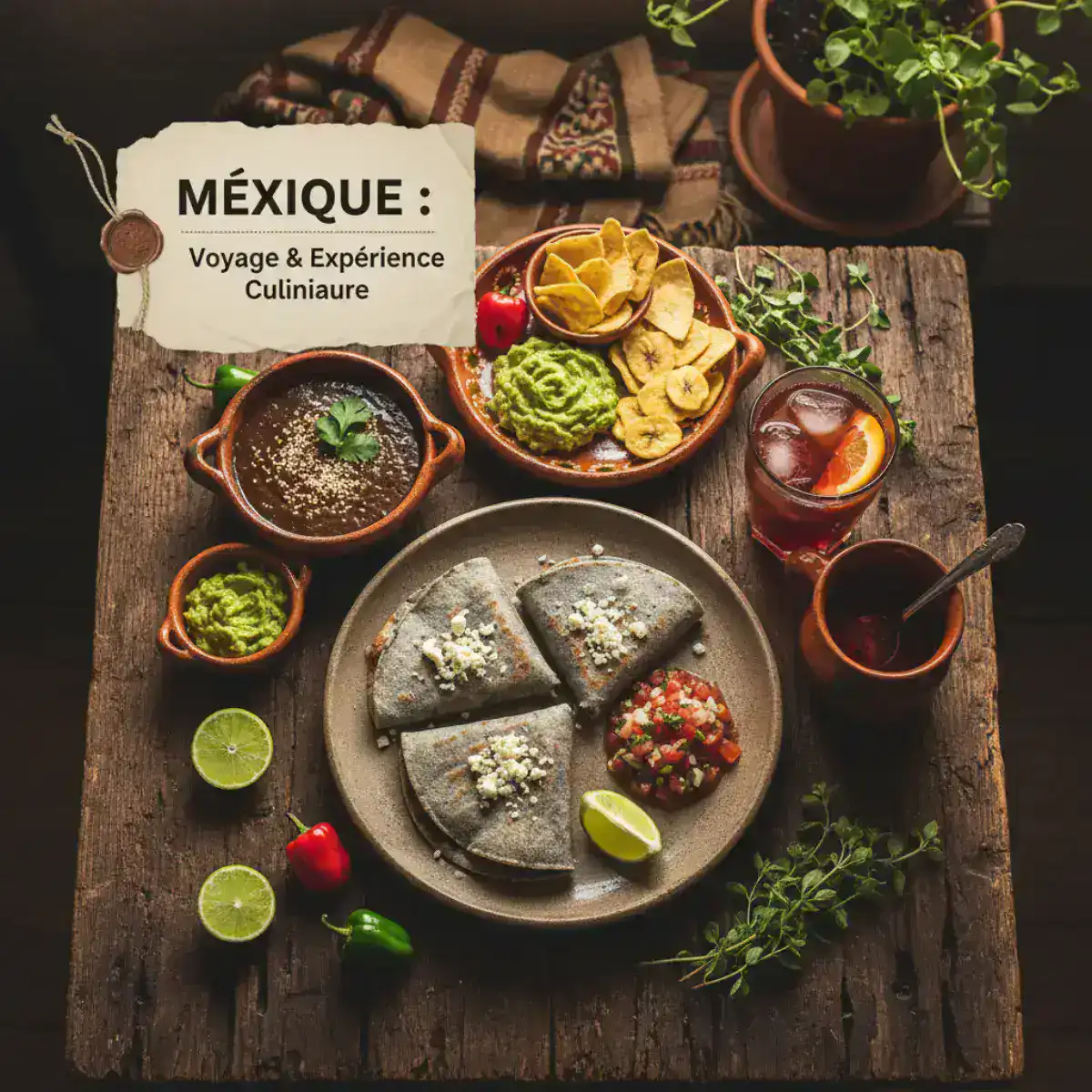 Mexique : Voyage & Expérience culinaire