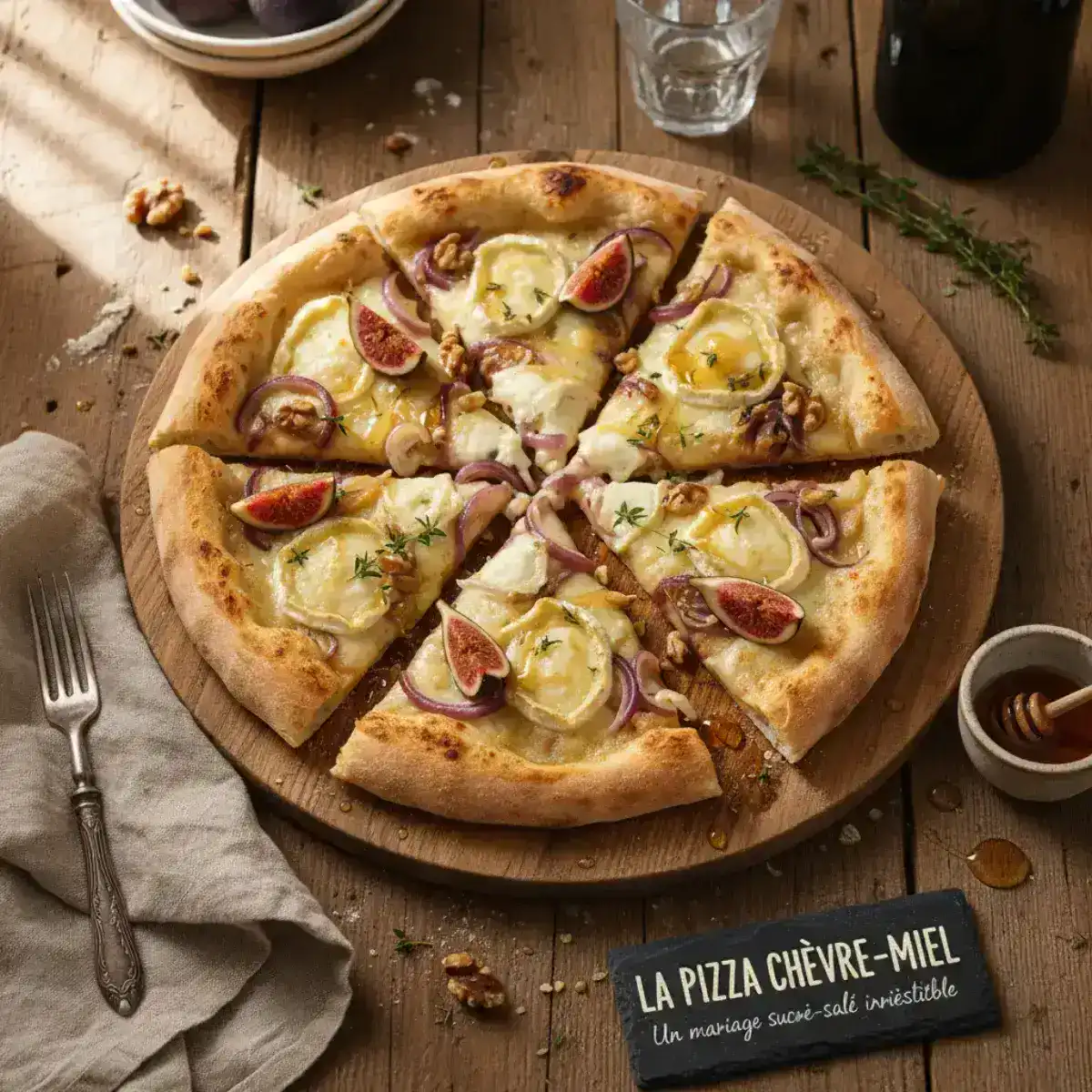 La pizza chèvre-miel : un mariage sucré-salé irrésistible