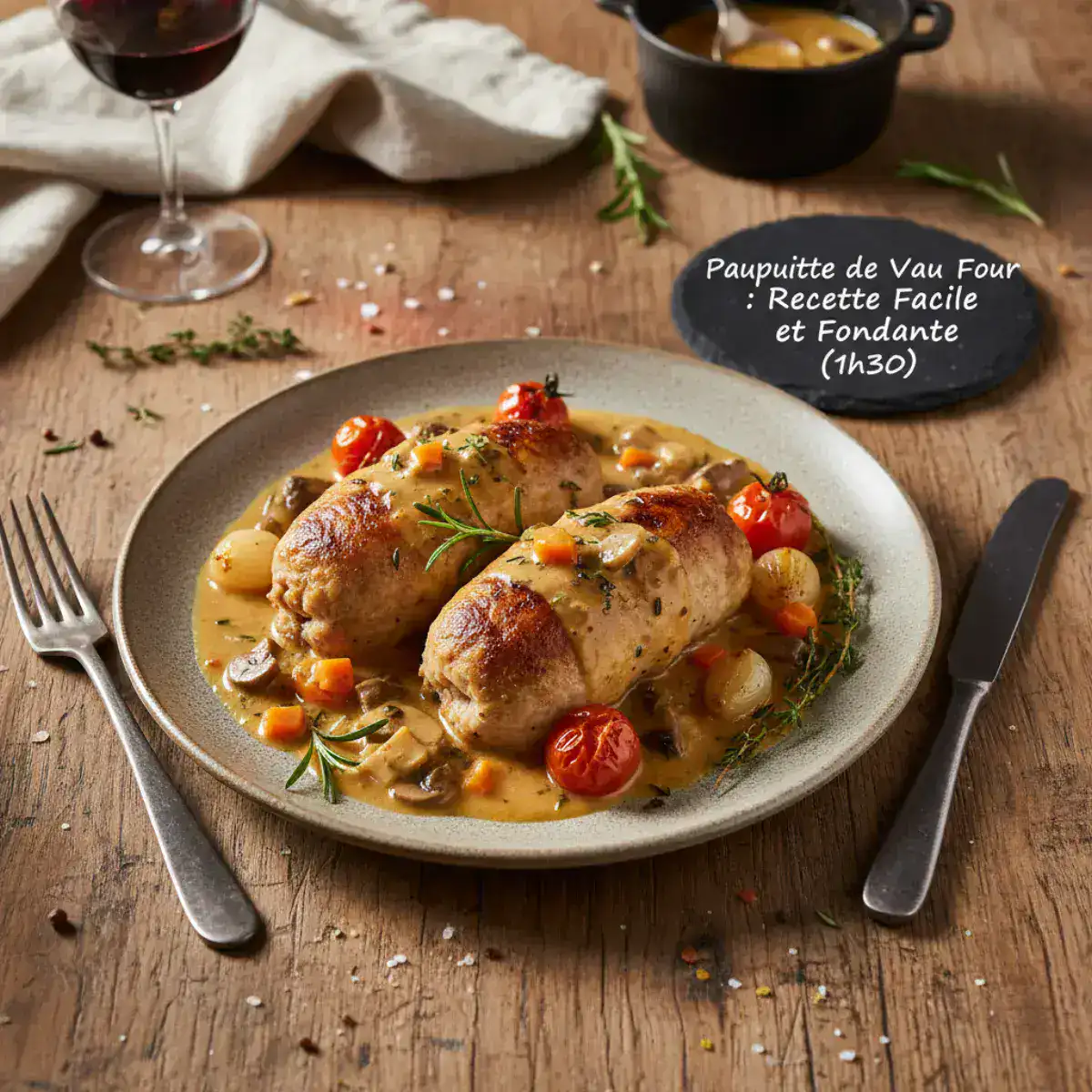 Paupiette de Veau au Four : Recette Facile et Fondante (1h30)