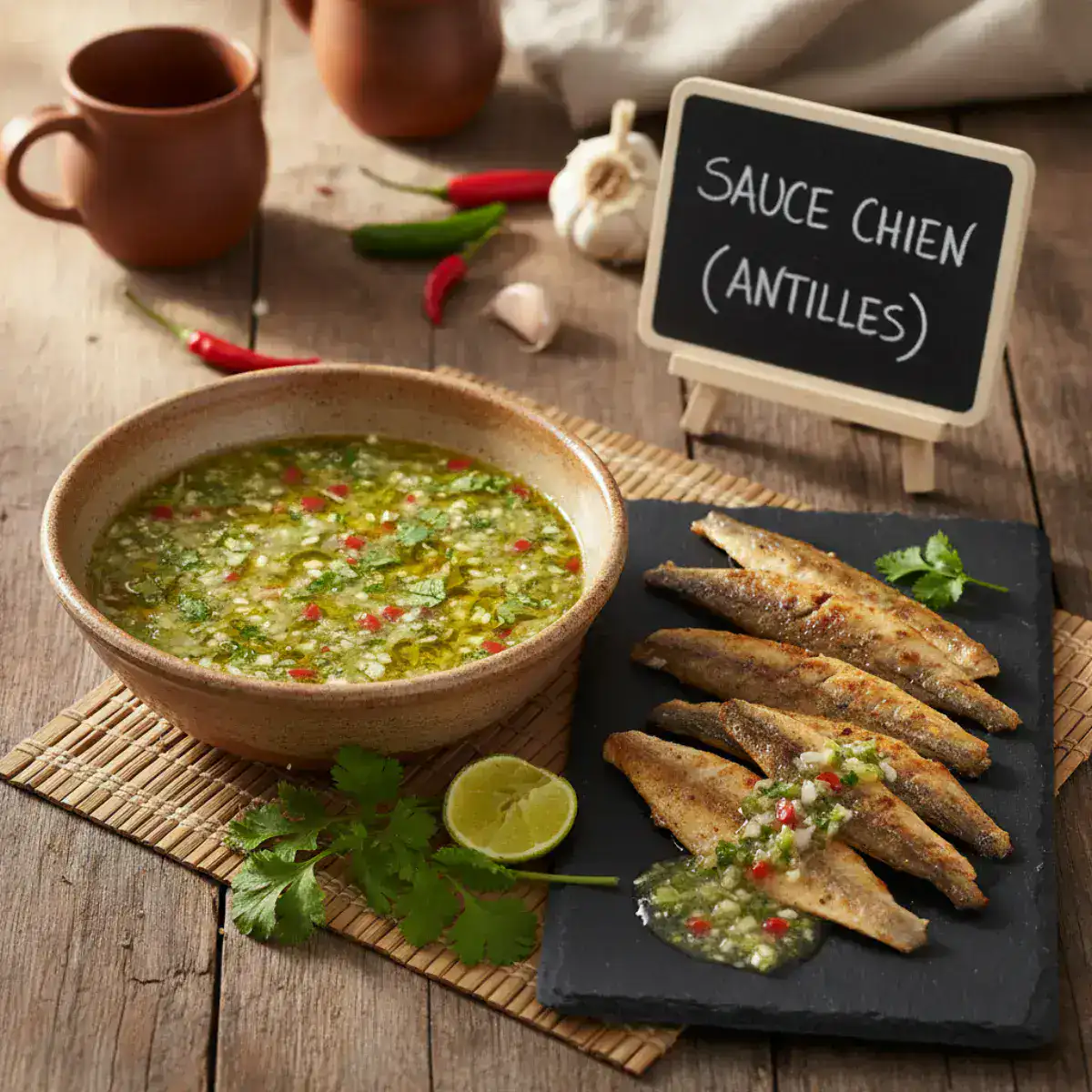 Recette Sauce Chien (Antilles)