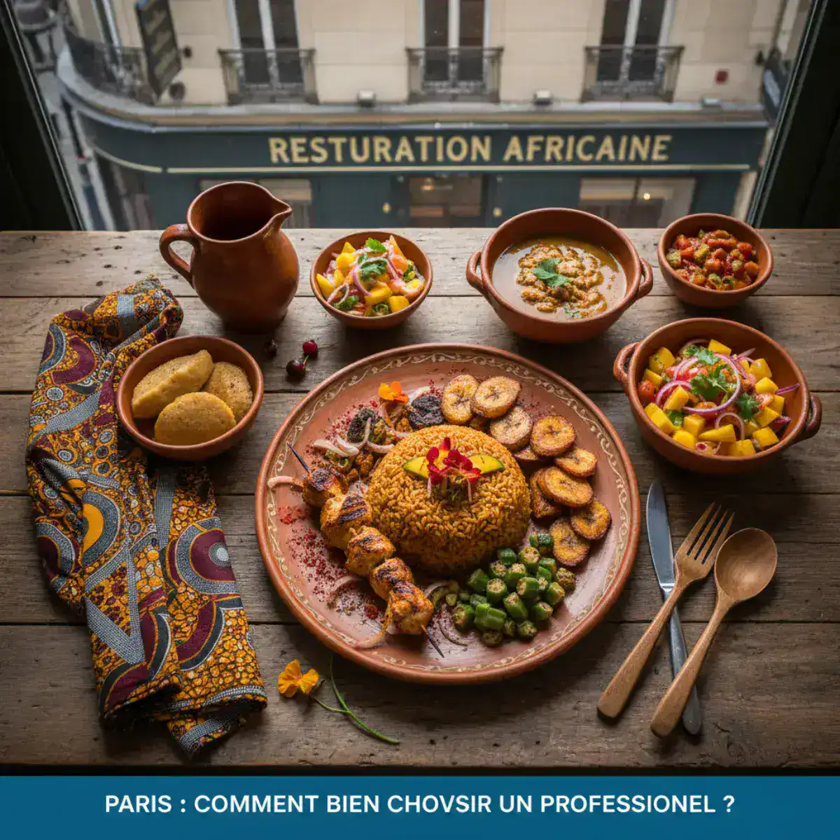 Restauration africaine à Paris : comment bien choisir un professionnel ?