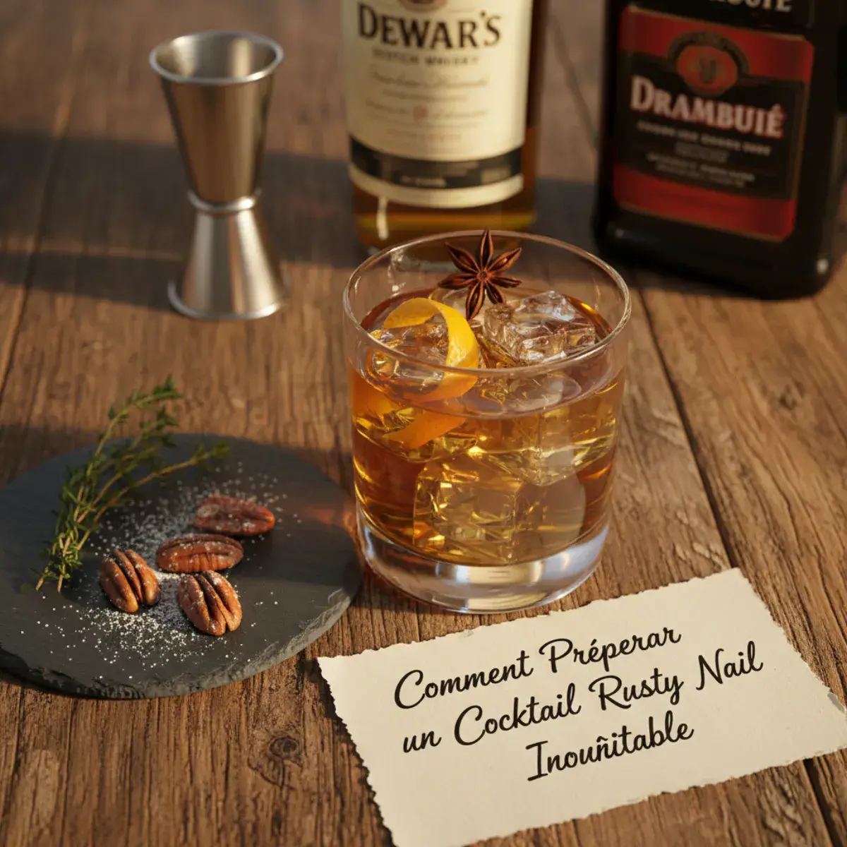 Comment Préparer un Cocktail Rusty Nail Inoubliable